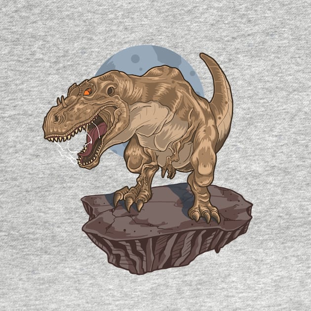 Jurassic World Super Colossal Tyrannosaurus Rex Scream by leenhat